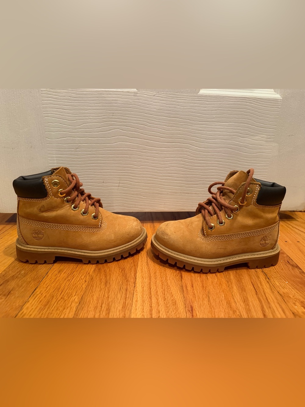 Timberland Toddler Premium 6-Inch Waterproof Boots Brown